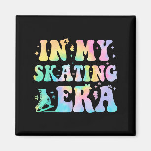 Skating Vibes Skater Coach Figure Hockey Ice Skate Magnet