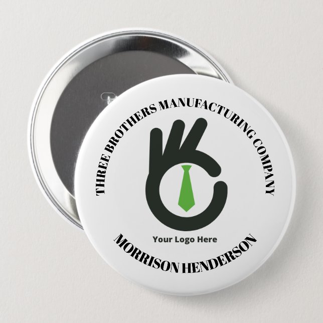 Skaymarts | Business Official Corporate Identity Button (Front & Back)