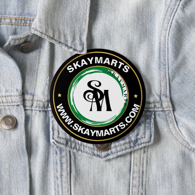 Skaymarts | Company Custom Business Corporate Logo Button (In Situ)