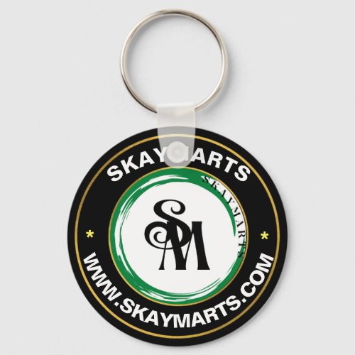 Skaymarts  Company Custom Business Corporate Logo Keychain