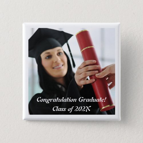 Skaymarts  Congratulations To Our Graduate 202X Button