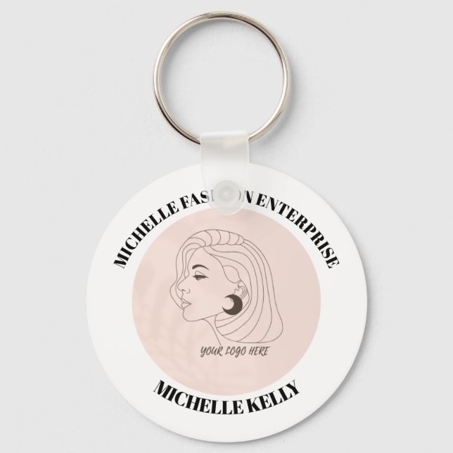 Skaymarts | Michelle Fashion Business Identity  Keychain (Front)