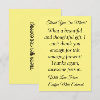 Skaymarts | Perfect Lovely Thank You Card