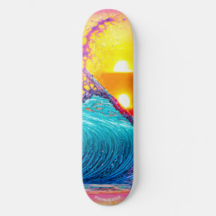SKB_008 Ocean Art Skateboard Deck