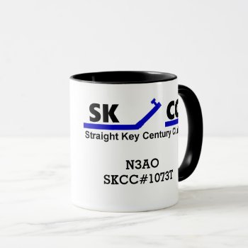 Skcc Mug For All Real Cw Ops! by hamgear at Zazzle