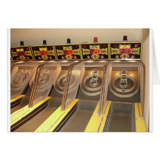 SKEE BALL! (Front Horizontal)