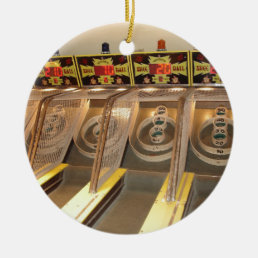 SKEE BALL! CERAMIC ORNAMENT