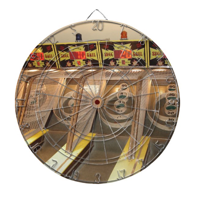 SKEE BALL! DARTBOARD WITH DARTS (Front)