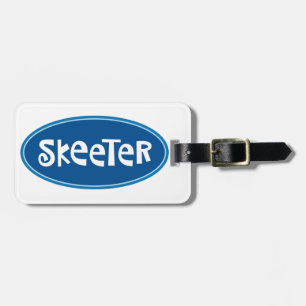 "SKEETER" bag tag