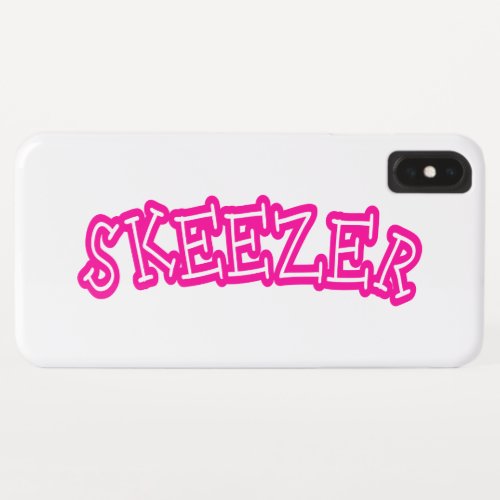 Skeezer iPhone XS Max Case