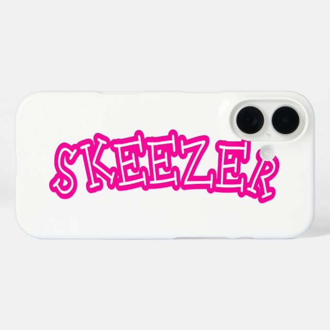 Skeezer Case-Mate iPhone Case (Back (Horizontal))