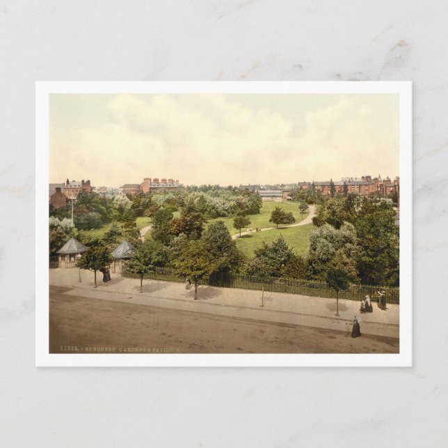 Skegness Gardens, Lincolnshire, England Postcard (Front)