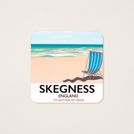 skegness vintage train travel poster. (Front)