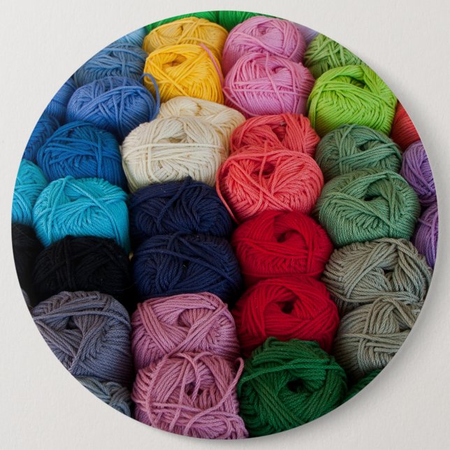 Skeins of yarn button (Front)