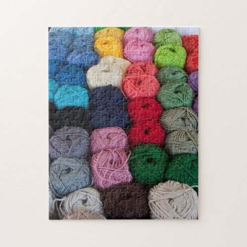 Skeins of yarn jigsaw puzzle