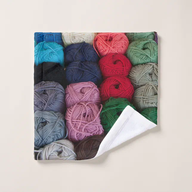 Skeins of yarn wash cloth (Wash Cloth)
