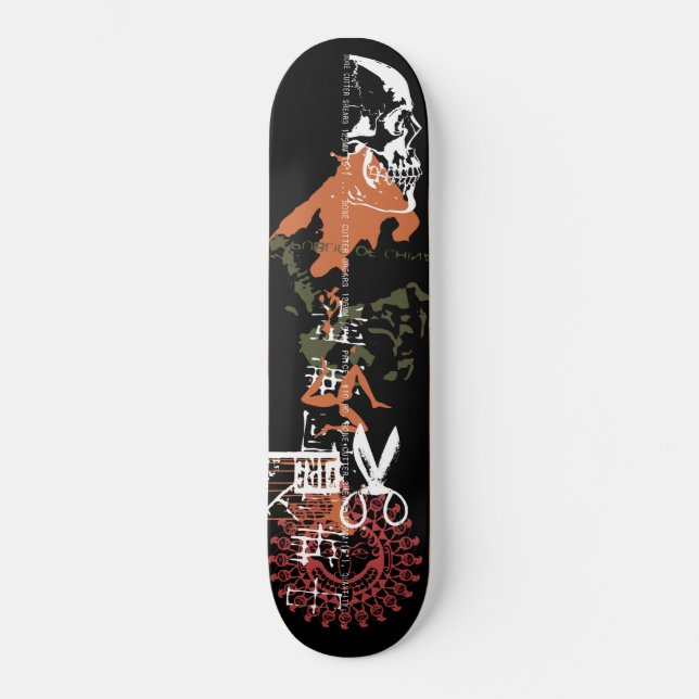 skeleboard02 Skateboard Deck (Front)