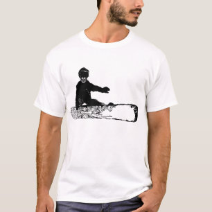 skeleboarder. black. T-Shirt