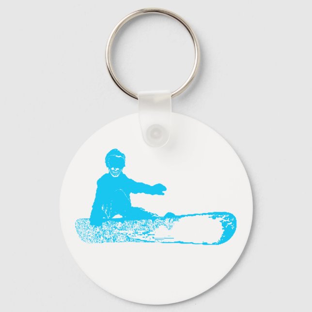 skeleboarder. keychain (Front)