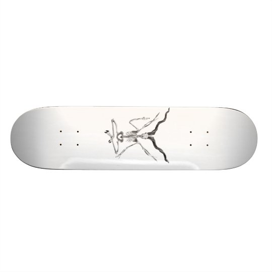 Skeletal Baphomet Skateboard