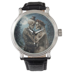 Skeletal Bride and Groom Watch