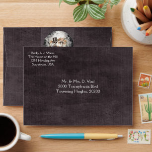 Skeletal Couple Envelope