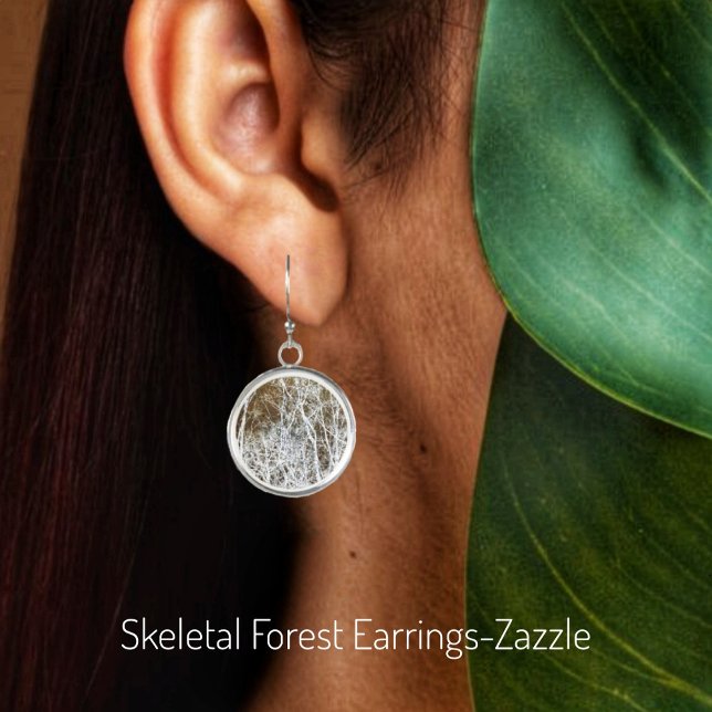 Skeletal Forest Earrings (Creator Uploaded)