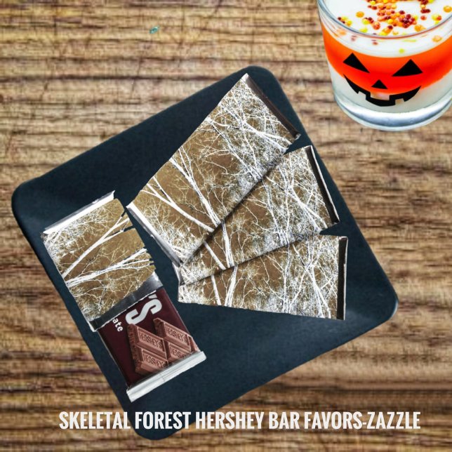 Skeletal Forest Hershey Bar Favors (Creator Uploaded)
