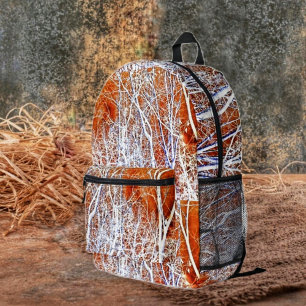 Skeletal Forest-II Printed Backpack