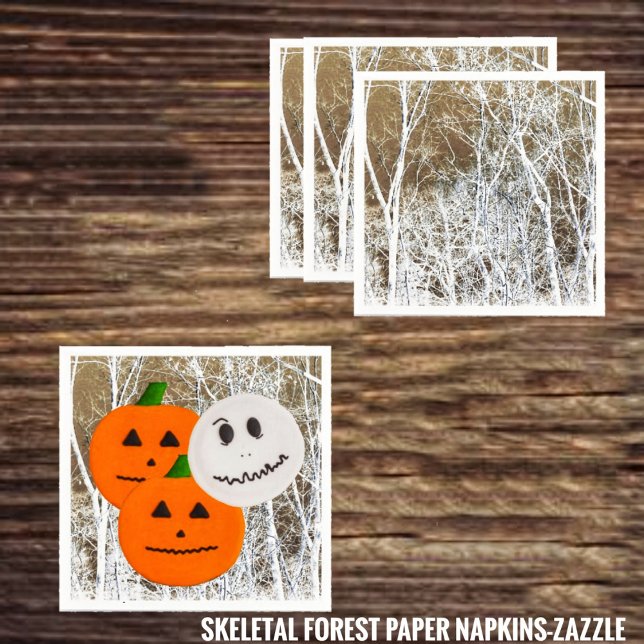 Skeletal Forest Napkins (Creator Uploaded)