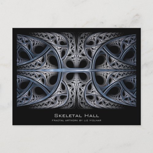 Skeletal Hall Fractal Artist Card