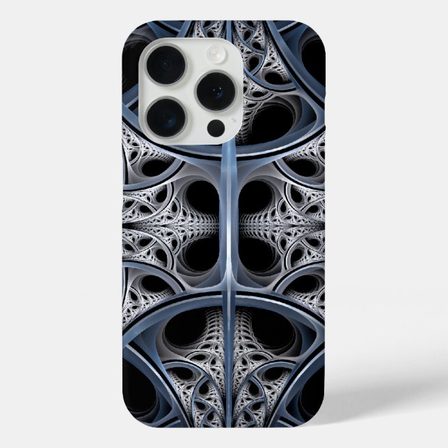 Skeletal Hall Geometric Fractal Art Case-Mate iPhone Case (Back)