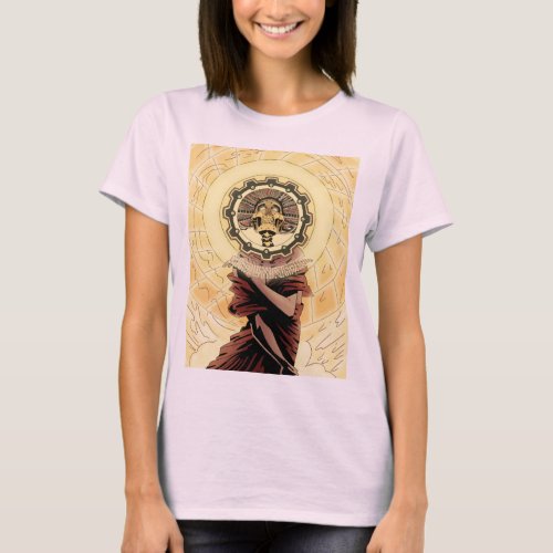 Skeletal light womans t_shirt