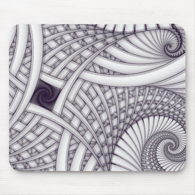 "Skeletal" Mouse Pad (Front)