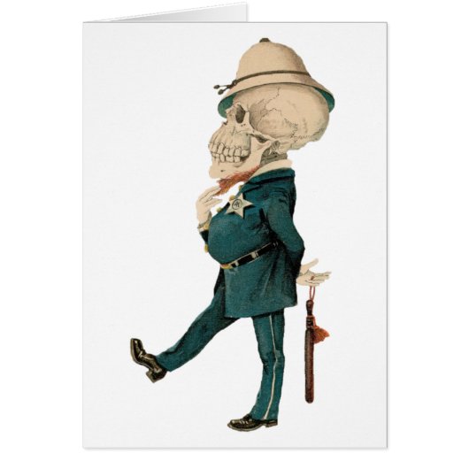 Skeletal Officer Cards (Front)