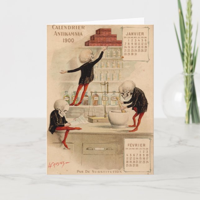 Skeletal Pharmacy Card (Front)