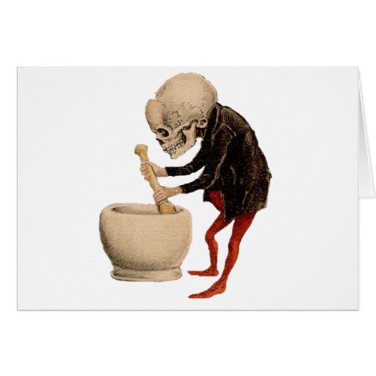 Skeletal Pharmacy Cards (Front Horizontal)