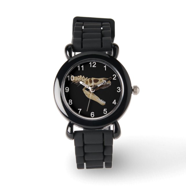 Skeletal T-rex Dinosaur Bones, Watch (Front)