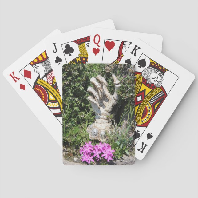Skelethand - Gothic Spielkarten Poker Cards (Back)