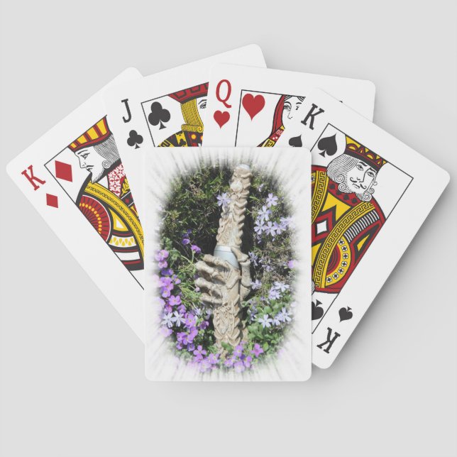 Skelethand - Gothic Spielkarten Poker Cards (Back)