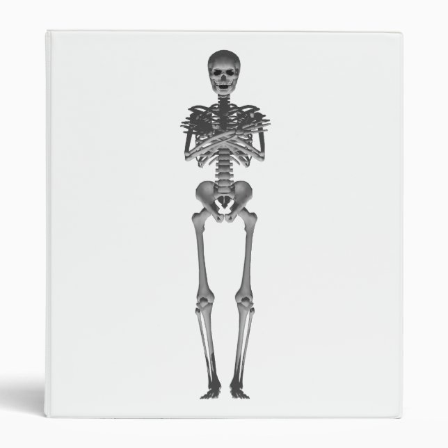 Skeleton 3D Model: Custom Binder (Front)