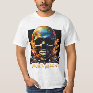 Skeleton Adventures at Monta Beach T-Shirt