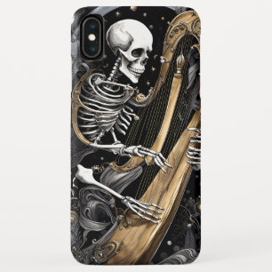 Skeleton and Harp I iPhone XS Max Case