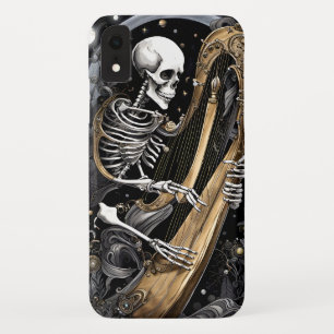 Skeleton and Harp I iPhone XR Case