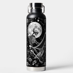 Skeleton and Harp III Water Bottle
