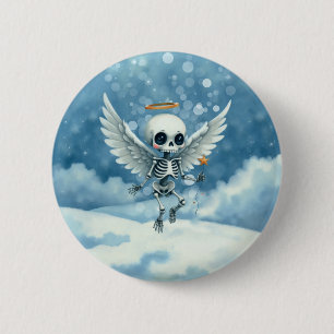 Skeleton Angel – The Sweet Side of the Afterlife.  Button