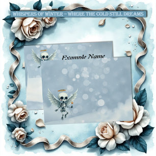 Skeleton Angel – The Sweet Side of the Afterlife. Envelope