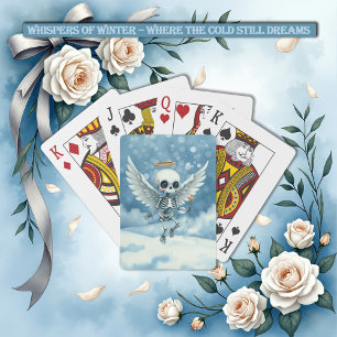 Skeleton Angel – The Sweet Side of the Afterlife. Poker Cards