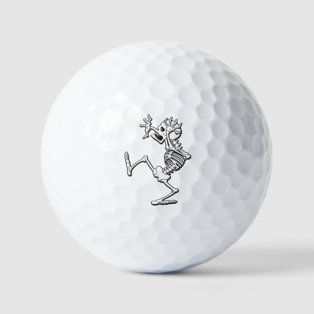 Skeleton Anticipation Golf Balls (Front)