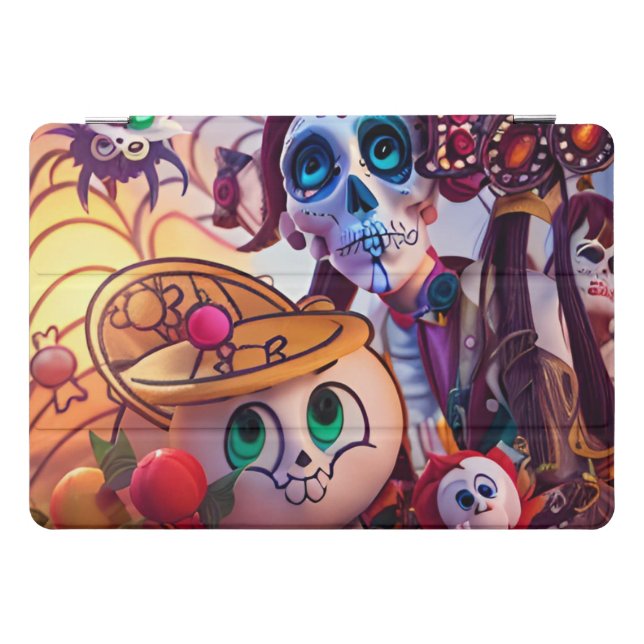 Skeleton Art iPad Pro Cover (Horizontal)